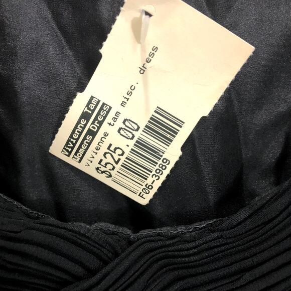 Vivienne Tam‎ Black Embellished Cocktail Dress - Picture 6 of 8